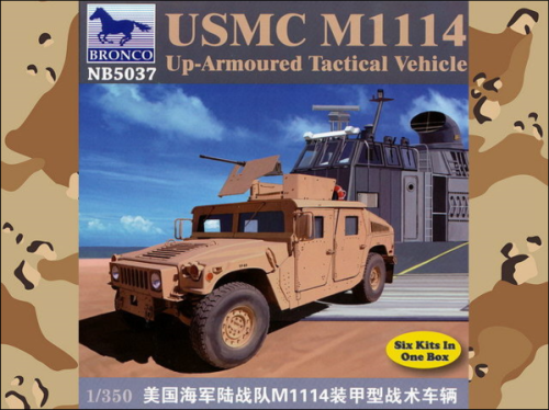 Opancerzony pojazd taktyczny USMC M1114 1:350 Bronco NB5037