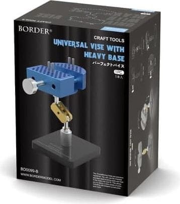 Metalowe imadło uniwersalne Niebieskie Border Model BD0099-B