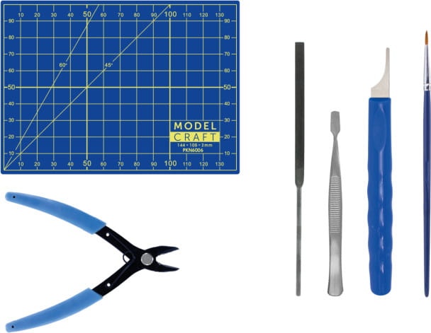 Zdjęcie główne produktu Zestaw Narzędzi Modelarskich Modelcraft Starter Shesto PTK1006