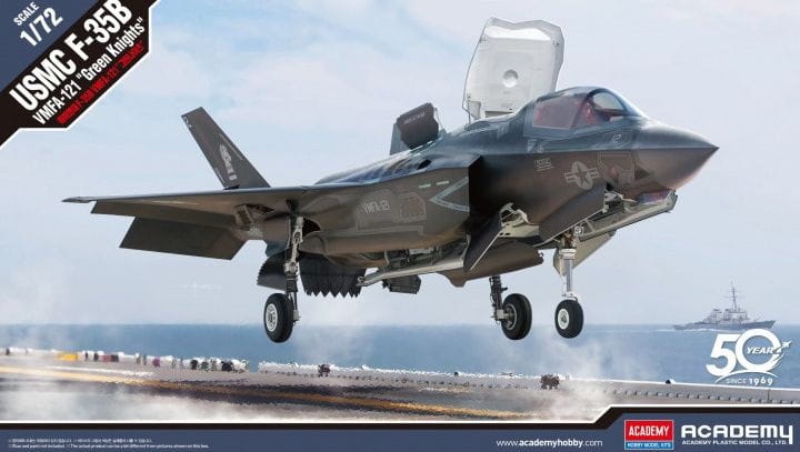 Zdjęcie główne produktu USMC F-35B VMFA-121 "Green Knights" 1:72 Academy 12569