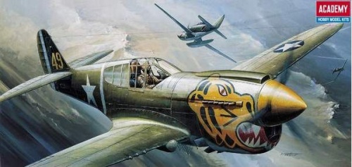 P-40E Warhawk 1:72 Academy 12468
