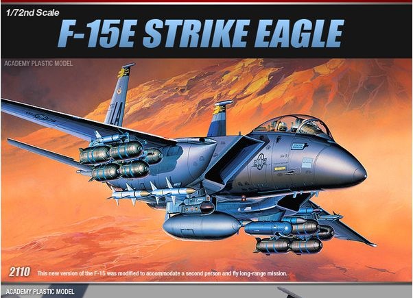 Zdjęcie główne produktu F-15E Strike Eagle 1:72 Academy 12478