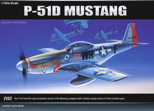 P-51D Mustang 1:72 Academy 12485