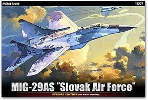 MIG-29AS Slovak Air Force 1:48 Academy 12227