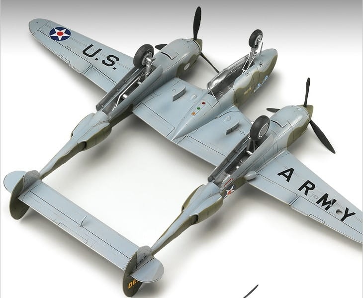 Zdjęcie dodatkowe produktu P-38F Lighting Glacier Girl 1:48 Academy 12208