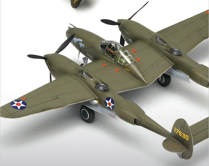 Zdjęcie dodatkowe produktu P-38F Lighting Glacier Girl 1:48 Academy 12208