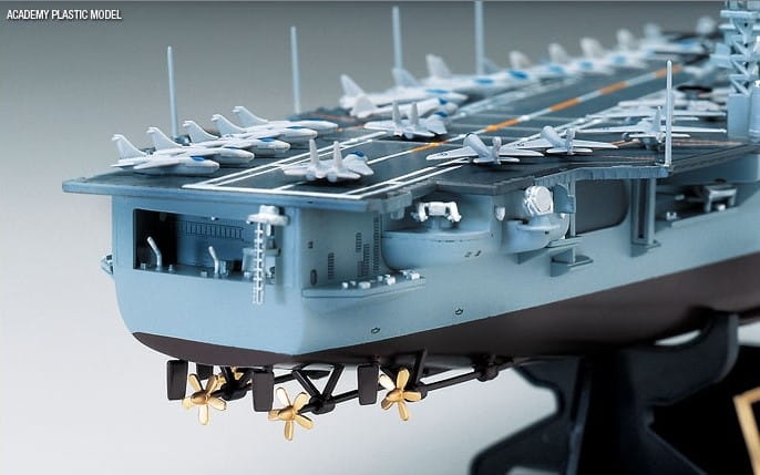 Zdjęcie dodatkowe produktu CV-63 USS Kittyhawk 1:800 Academy 14210