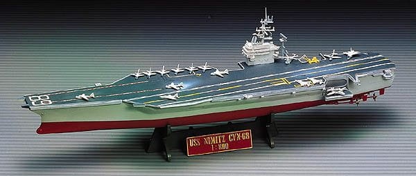 Zdjęcie dodatkowe produktu CVN-68 USS Nimitz 1:800 Academy 14213