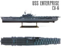 Zdjęcie dodatkowe produktu USS Enterprise CV-6 1:700 Academy 14409