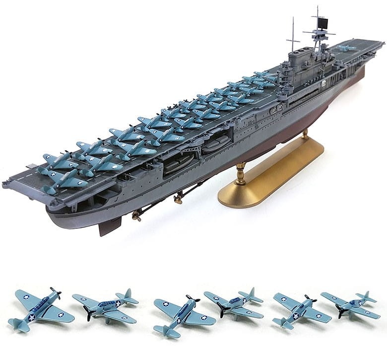 Zdjęcie dodatkowe produktu USS Enterprise CV-6 1:700 Academy 14409