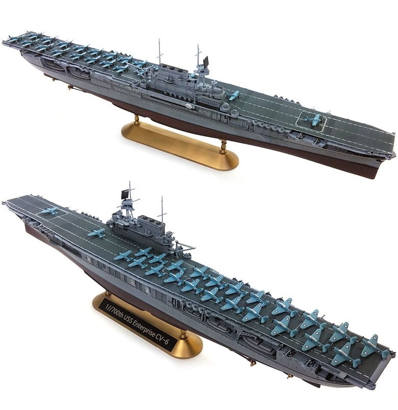 Zdjęcie dodatkowe produktu USS Enterprise CV-6 1:700 Academy 14409