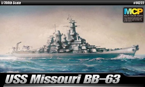 BB-63 USS Missouri 1:700 Academy 14222