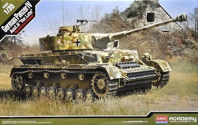 Zdjęcie główne produktu German Panzer IV Ausf. H Ver. Late 1:35 Academy 13528