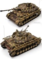 Zdjęcie dodatkowe produktu German Panzer IV Ausf. H Ver. Late 1:35 Academy 13528