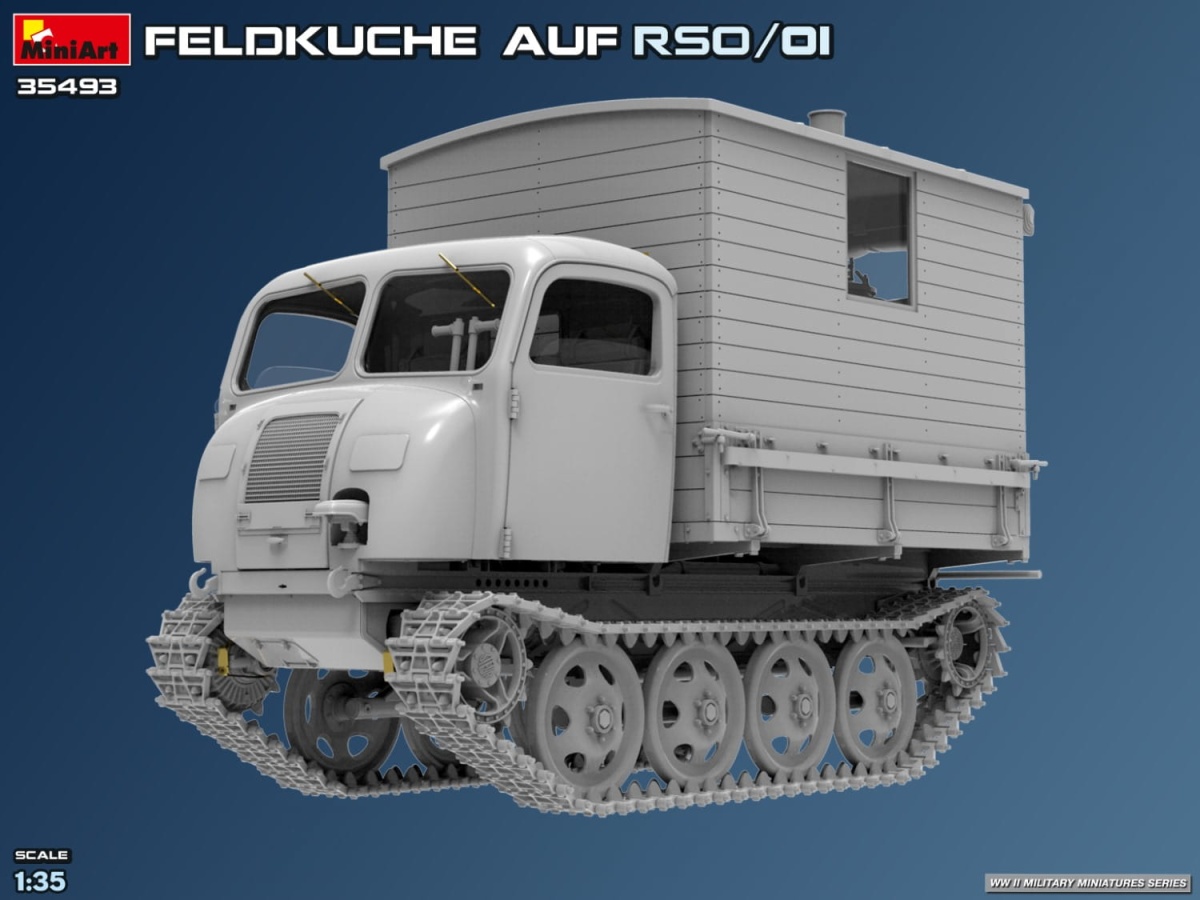 Zdjęcie dodatkowe produktu Feldkuche Auf RSO/01 1:35 MiniArt 35493
