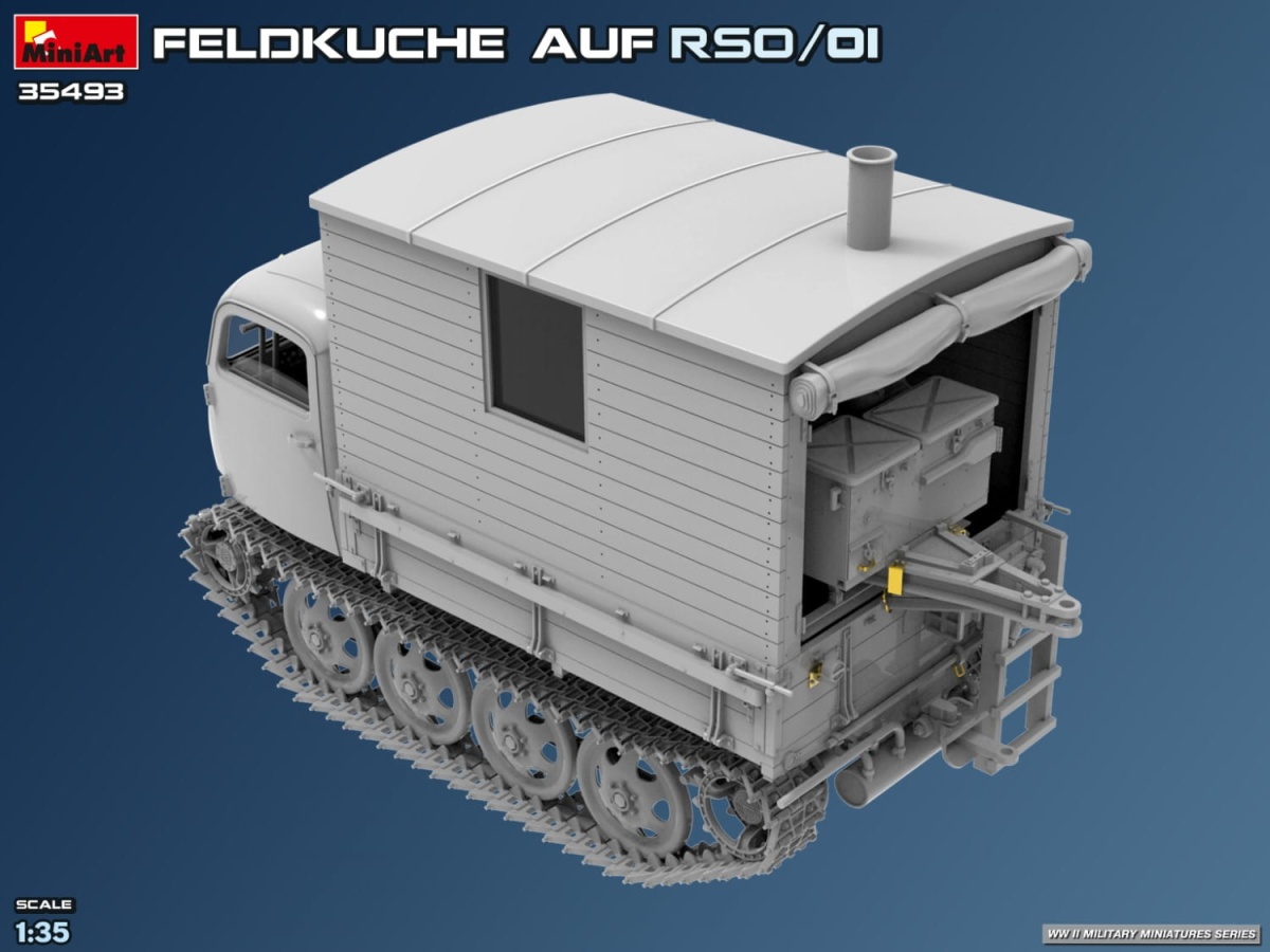 Zdjęcie dodatkowe produktu Feldkuche Auf RSO/01 1:35 MiniArt 35493
