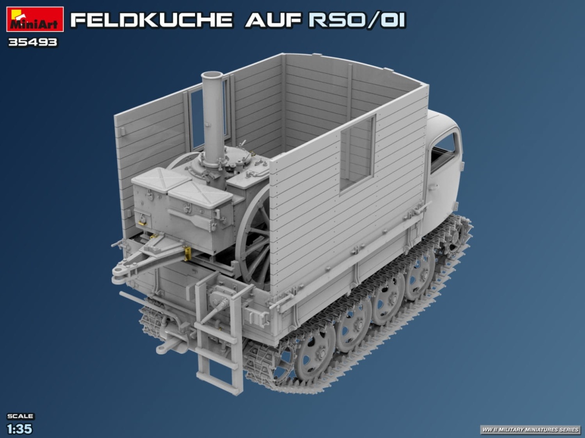 Zdjęcie dodatkowe produktu Feldkuche Auf RSO/01 1:35 MiniArt 35493