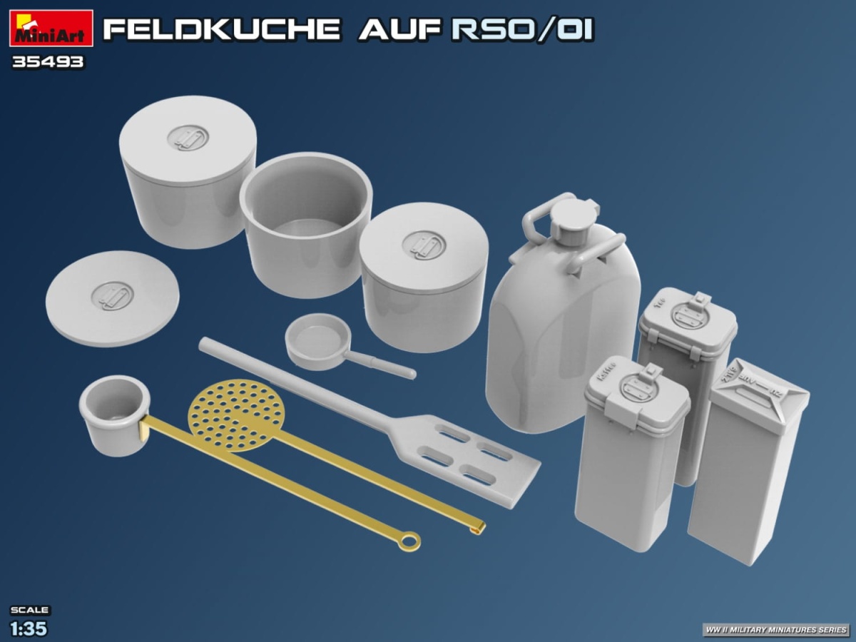 Zdjęcie dodatkowe produktu Feldkuche Auf RSO/01 1:35 MiniArt 35493