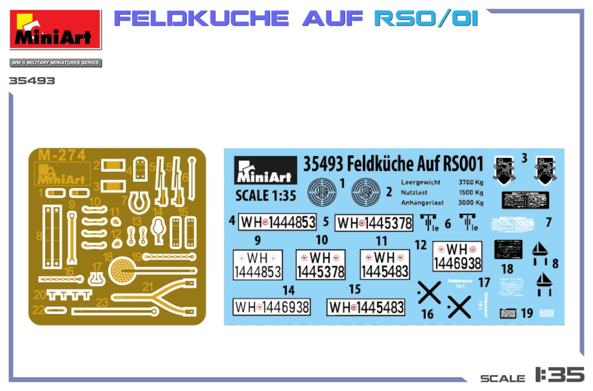 Zdjęcie dodatkowe produktu Feldkuche Auf RSO/01 1:35 MiniArt 35493
