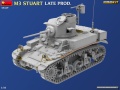Zdjęcie dodatkowe produktu M3 Stuart Late Prod. Interior Kit 1:35 MiniArt 35429