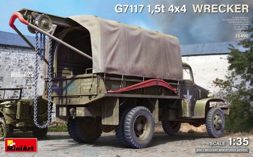 G7117 1,5t 4x4 Wrecker 1:35 MiniArt 35490