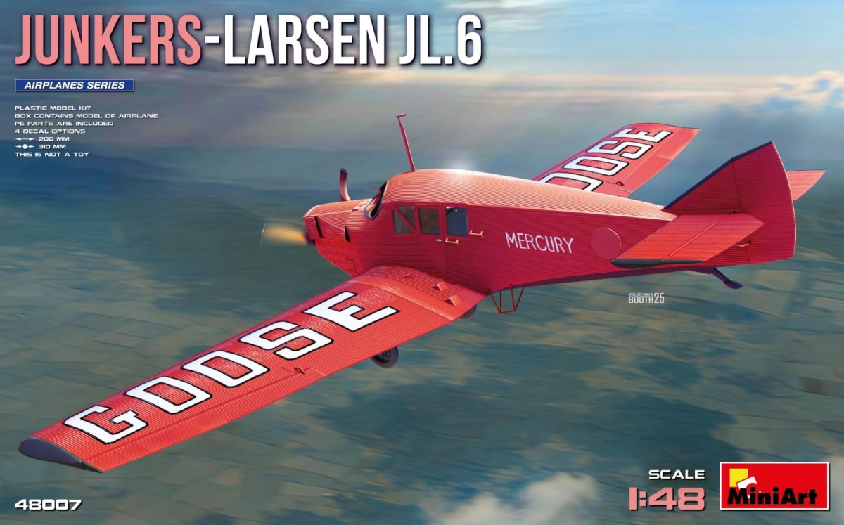 Zdjęcie główne produktu Junkerts-Larsen JL.6 1:48 MiniArt 48007