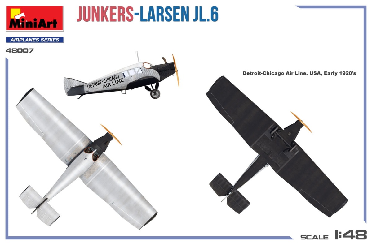 Zdjęcie dodatkowe produktu Junkerts-Larsen JL.6 1:48 MiniArt 48007