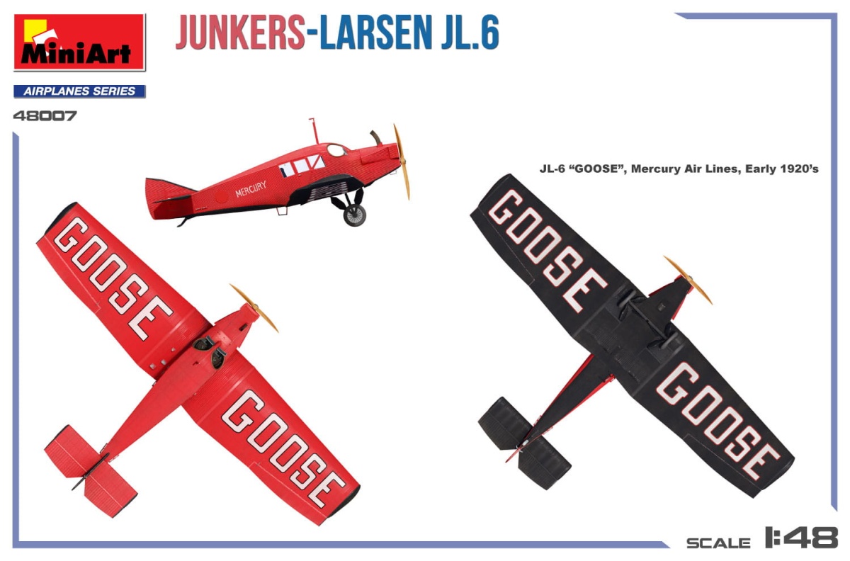 Zdjęcie dodatkowe produktu Junkerts-Larsen JL.6 1:48 MiniArt 48007