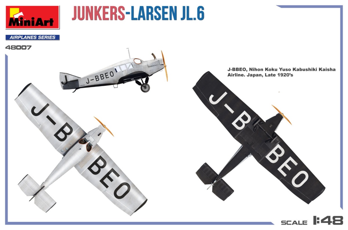 Zdjęcie dodatkowe produktu Junkerts-Larsen JL.6 1:48 MiniArt 48007