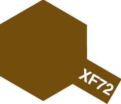 Zdjęcie główne produktu Tamiya 81772 XF-72 Brown (JGSDF) Farba 10ml Acrylic Mini XF72