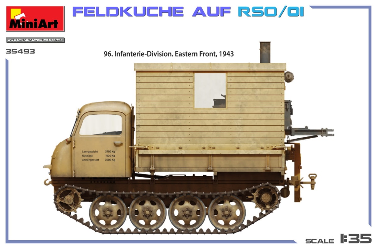 Zdjęcie dodatkowe produktu Feldkuche Auf RSO/01 1:35 MiniArt 35493