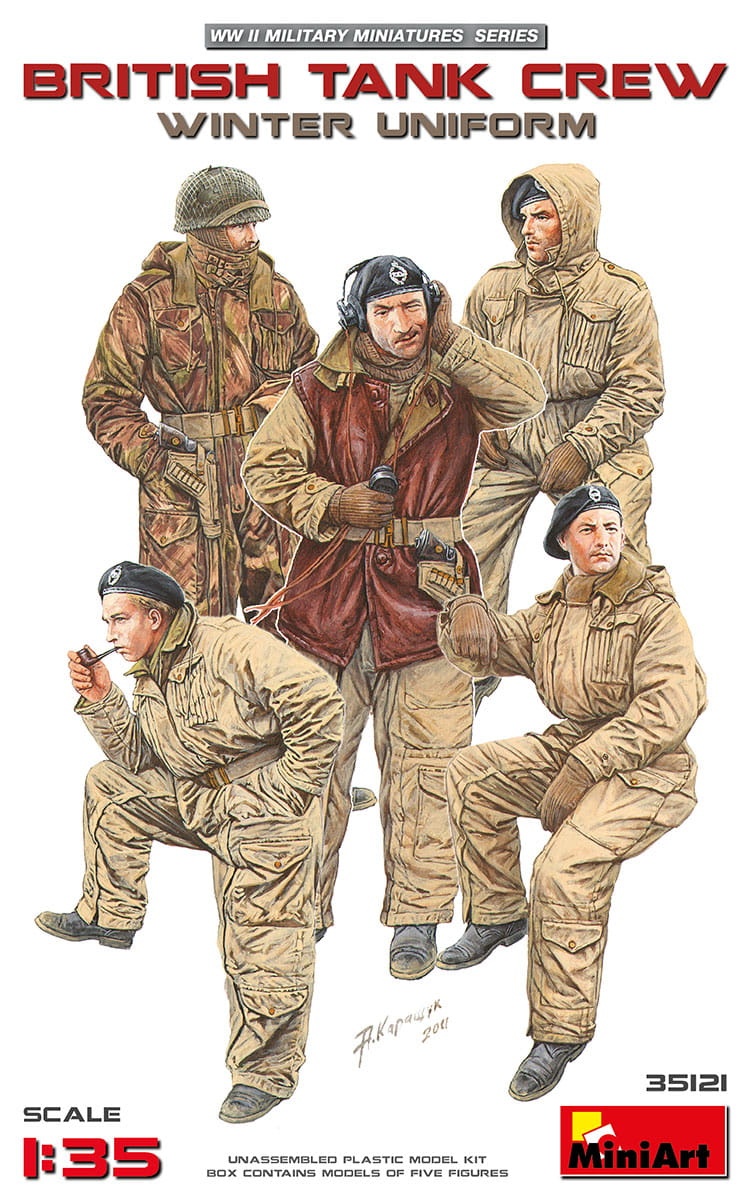 Zdjęcie główne produktu British Tank Crew 1:35 MiniArt 35121