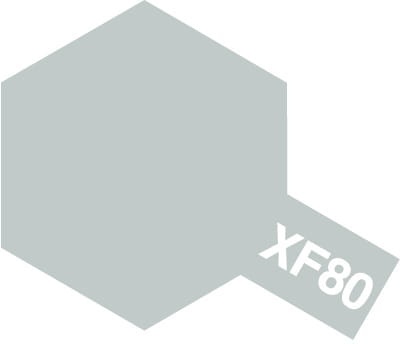 Tamiya 81780 XF-80 Royal Light Gray Farba 10ml Acrylic Mini XF80