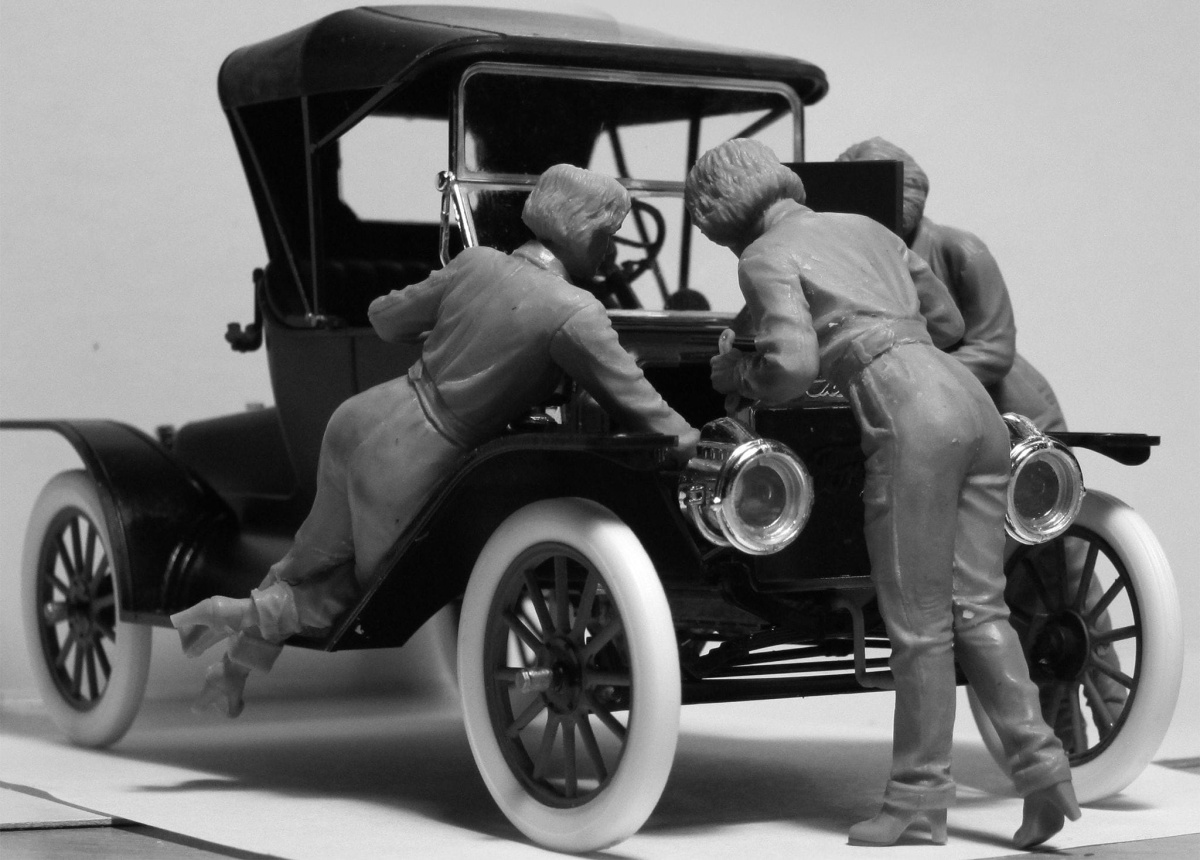 Zdjęcie dodatkowe produktu Amerykańscy mechanicy (lata 1910) 1:24 ICM 24009