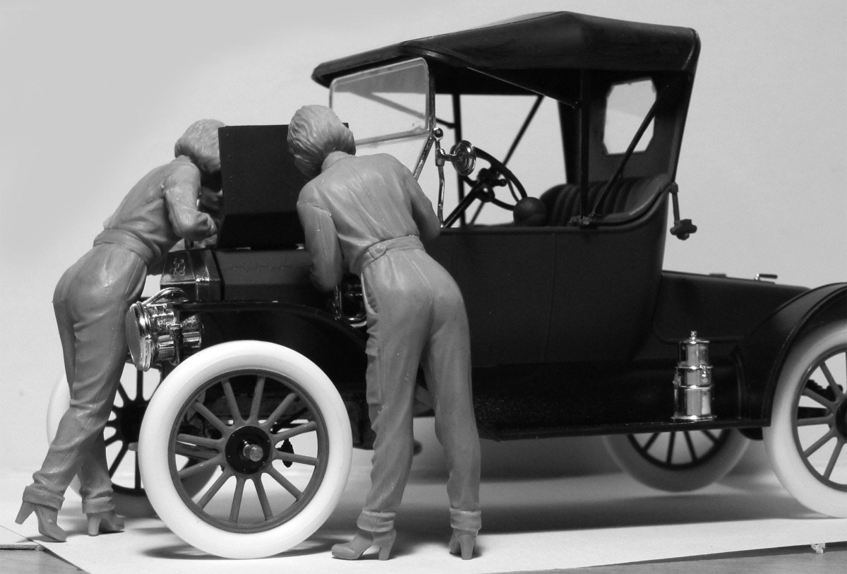 Zdjęcie dodatkowe produktu Amerykańscy mechanicy (lata 1910) 1:24 ICM 24009