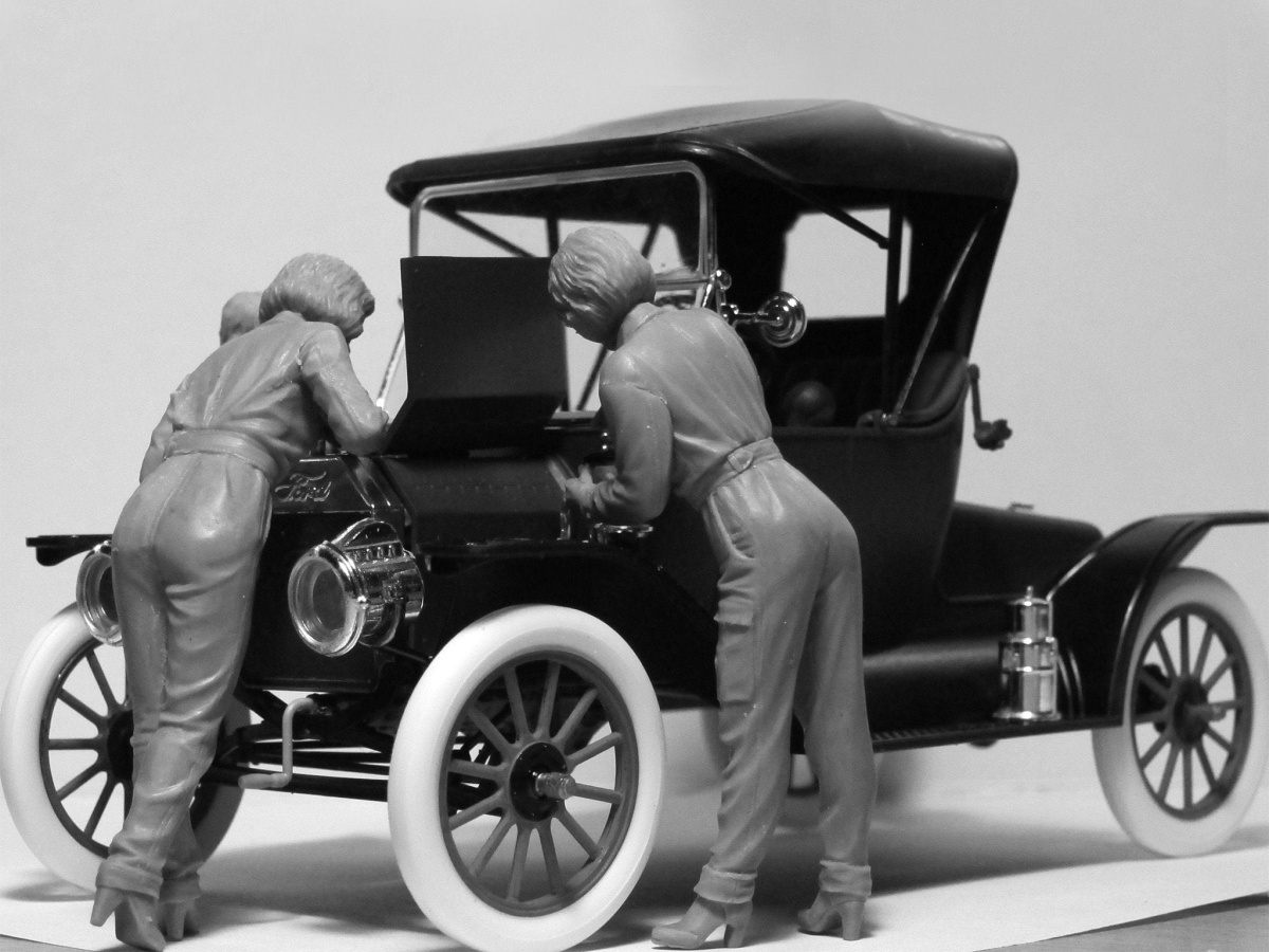 Zdjęcie dodatkowe produktu Amerykańscy mechanicy (lata 1910) 1:24 ICM 24009