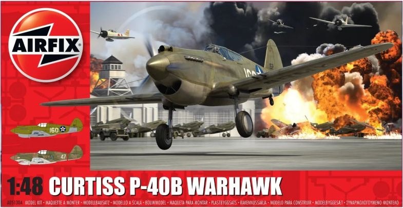 Zdjęcie główne produktu Curtiss P-40B Warhawk 1:48 Airfix 05130A