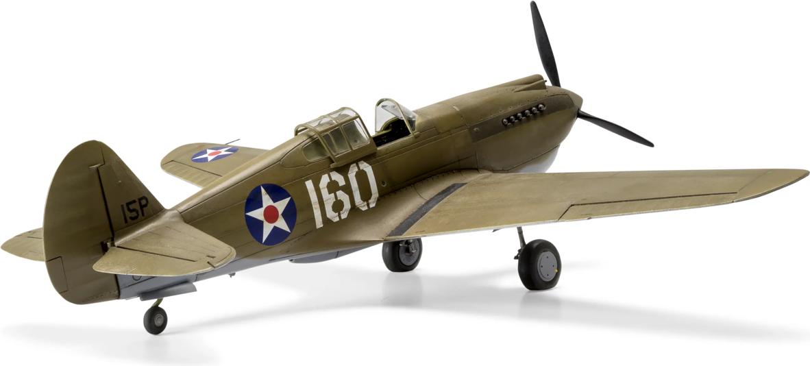Zdjęcie dodatkowe produktu Curtiss P-40B Warhawk 1:48 Airfix 05130A