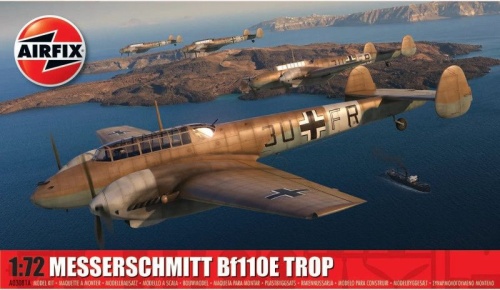 Messerschmitt Bf 110E Trop 1:72 Airfix 03081A