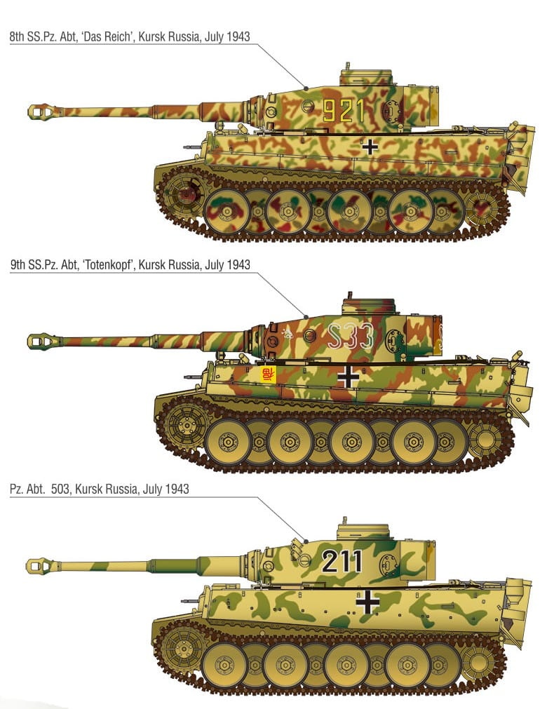 Zdjęcie dodatkowe produktu Tiger 1 Early Ver. Operation Citadel 1:35 Academy 13509