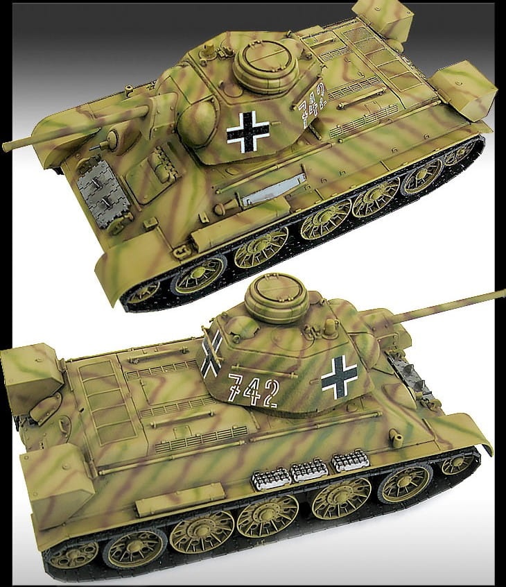 Zdjęcie dodatkowe produktu German T-34/76 747 (r) 1:35 Academy 13502