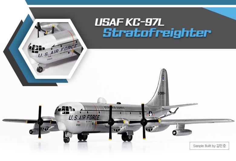 Zdjęcie dodatkowe produktu USAF KC-97L Stratofreighter 1:144 Academy 12640