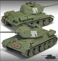 Zdjęcie dodatkowe produktu T-34/85 No. 112 Factory Production 1:35 Academy 13290