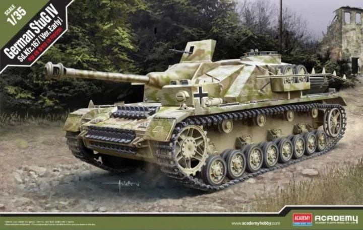 Zdjęcie główne produktu StuG IV Sd.Kfz.167 (early) 1:35 Academy 13522