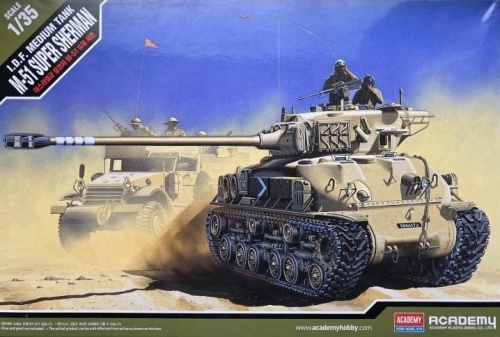 M-51 IDF Super Sherman 1:35 Academy 13254