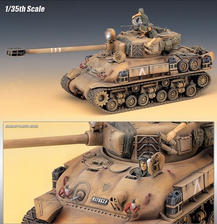 Zdjęcie dodatkowe produktu M-51 IDF Super Sherman 1:35 Academy 13254