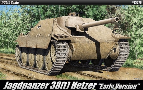 Jagdpanzer 38(t) Hetzer (ver. Early) 1:35 Academy 13278