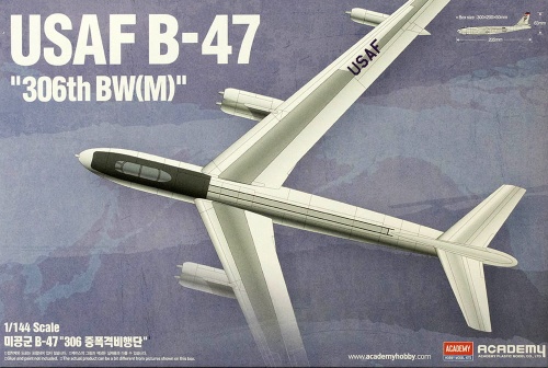 B-47 USAF 1:144 Academy 12618