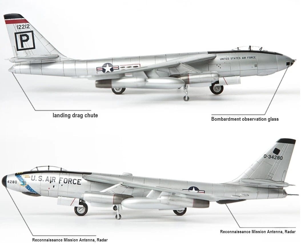 Zdjęcie dodatkowe produktu B-47 USAF 1:144 Academy 12618