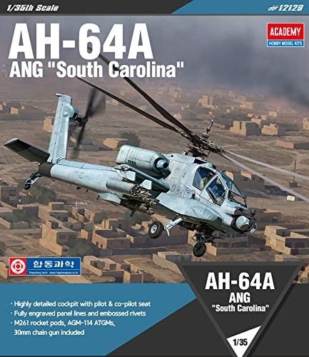 Zdjęcie dodatkowe produktu AH-64A ANG South Carolina 1:35 Academy 12129